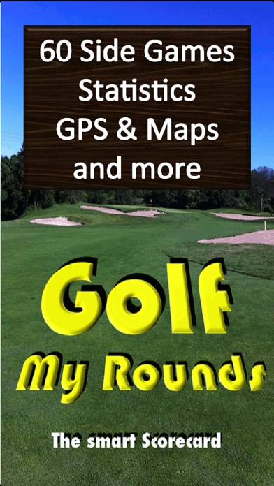 Golf My Rounds Captura de pantalla de la aplicación #1