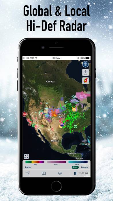 Weather Hi-Def Live Radar Schermata dell'app #1