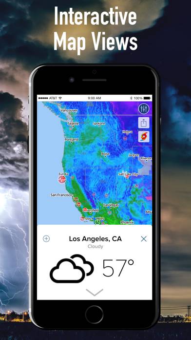 Weather Hi-Def Live Radar Uygulama ekran görüntüsü #2