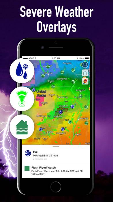 Weather Hi-Def Live Radar Capture d'écran de l'application #5