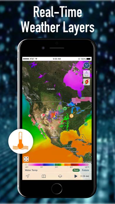 Weather Hi-Def Live Radar Uygulama ekran görüntüsü #6