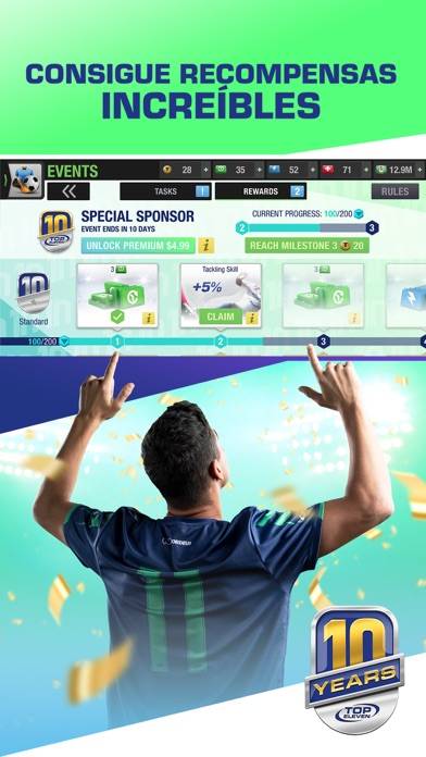 Top Eleven Be a Soccer Manager Uygulama ekran görüntüsü #2