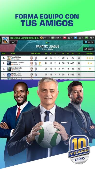 Top Eleven Be a Soccer Manager Captura de pantalla de la aplicación #3