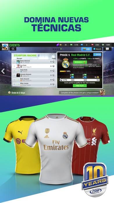 Top Eleven Be a Soccer Manager Captura de pantalla de la aplicación #6