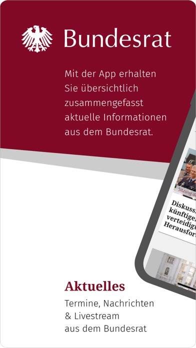 Bundesrat App screenshot #1