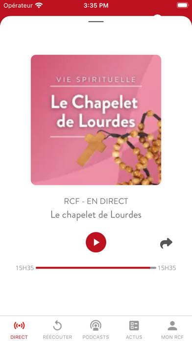 RCF Notre Dame Capture d'écran de l'application