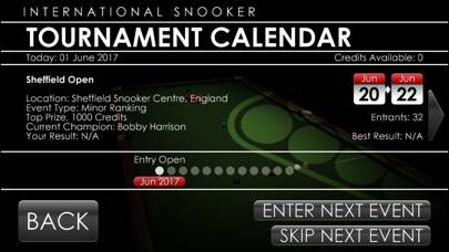 International Snooker Career App-Screenshot #5