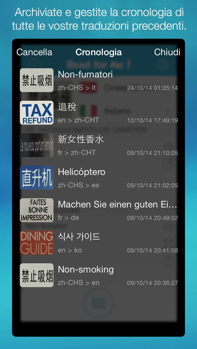 Read for Me!: Traduci il testo di una foto Schermata dell'app #4