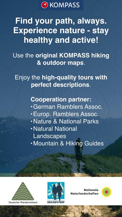 KOMPASS Outdoor & Hiking Maps App screenshot #1