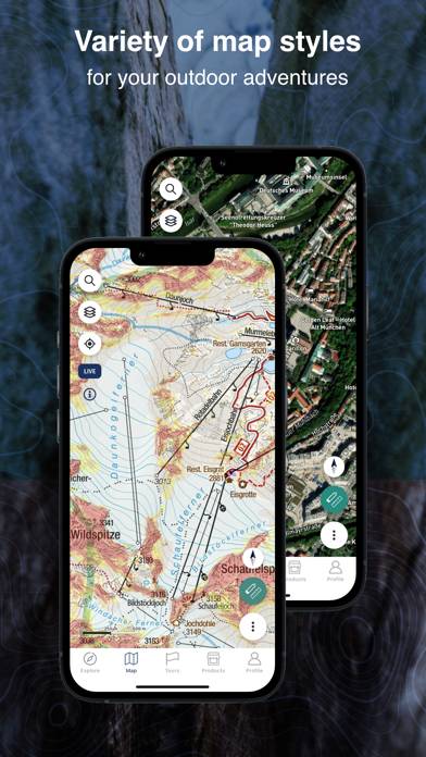 KOMPASS Outdoor & Hiking Maps App screenshot #3