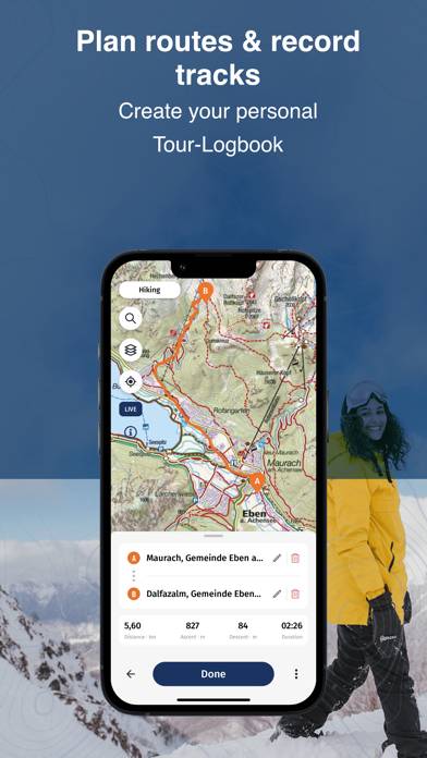 KOMPASS Outdoor & Hiking Maps App screenshot #4