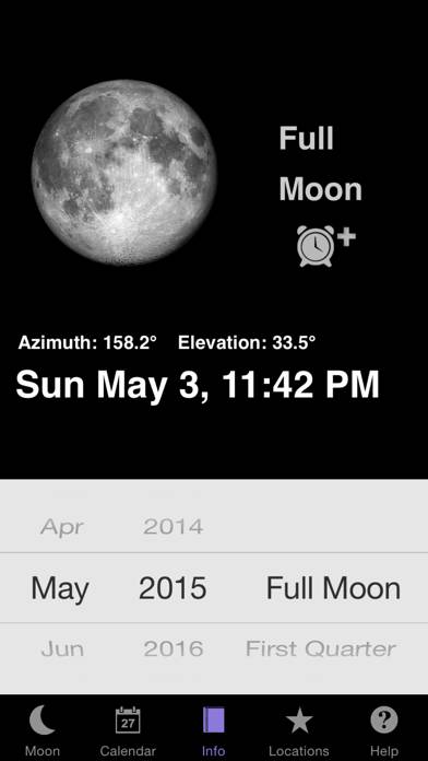 Moon Calendar Capture d'écran de l'application #4
