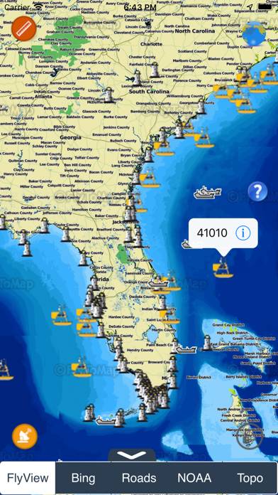 NOAA Buoys Uygulama ekran görüntüsü #2