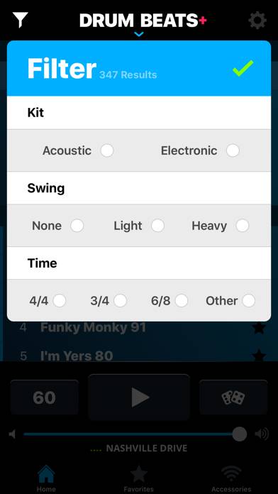 Drum Beats plus Rhythm Machine Скриншот приложения #5