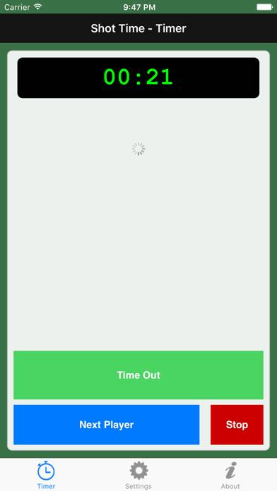 Shot Time App screenshot #1