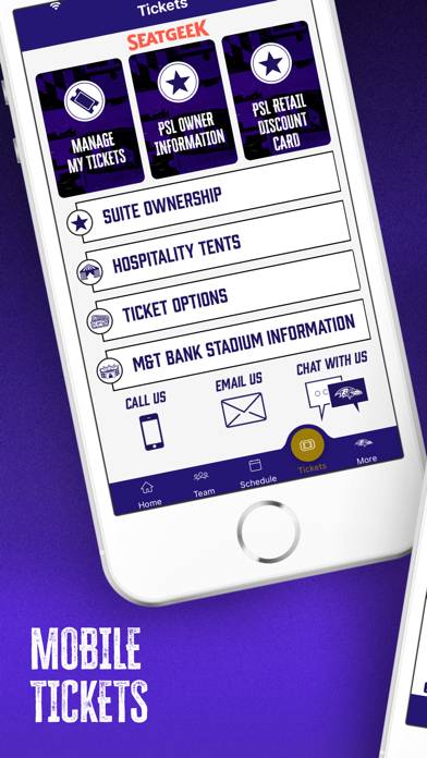 Baltimore Ravens Mobile App screenshot #4