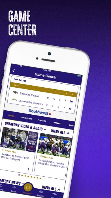 Baltimore Ravens Mobile App screenshot #5