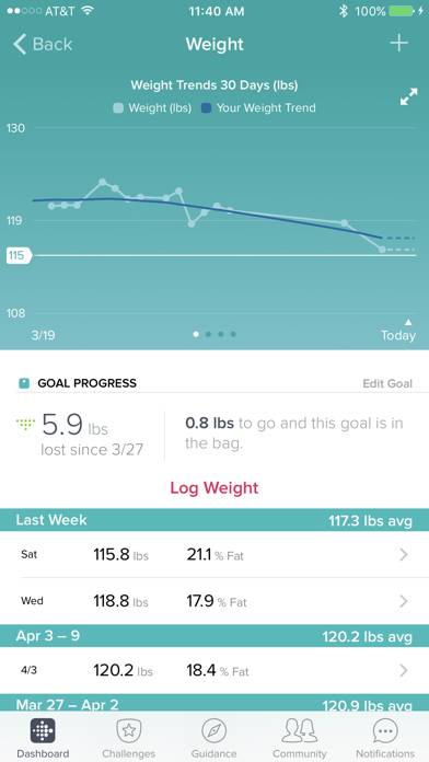 Fitbit: Health & Fitness Captura de pantalla de la aplicación #5