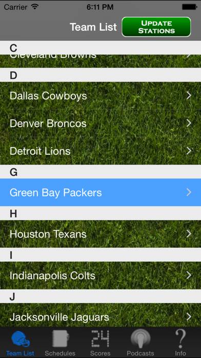 Pro Football Radio & Live Scores plus Highlights App screenshot #2