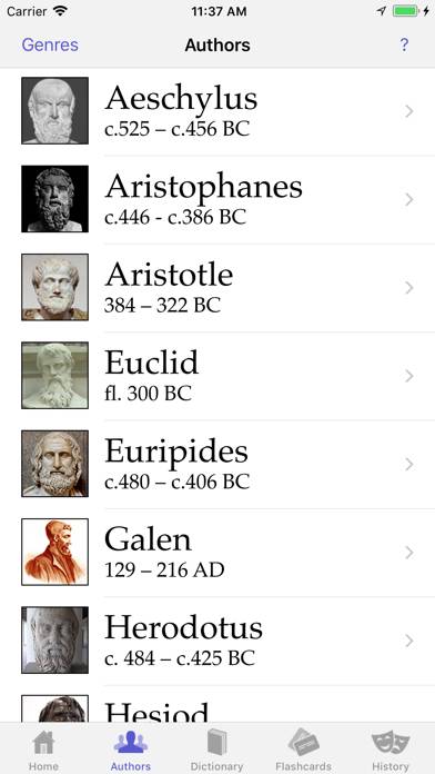 Ancient Greek Captura de pantalla de la aplicación #2