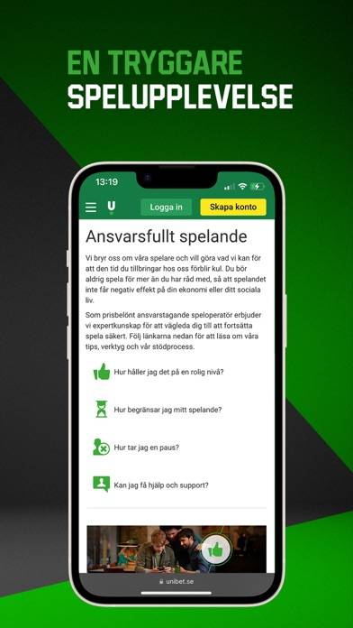 Unibet Sport Betting App App skärmdump #5