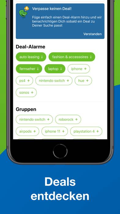 Mydealz – Gutscheine, Angebote App-Screenshot