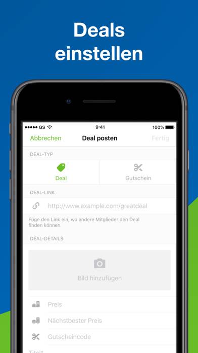 Mydealz – Gutscheine, Angebote App-Screenshot