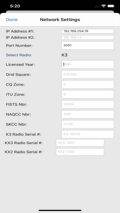 K3iNetwork App skärmdump