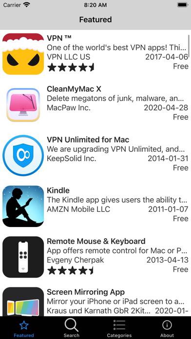 Desktop Apps App screenshot #1