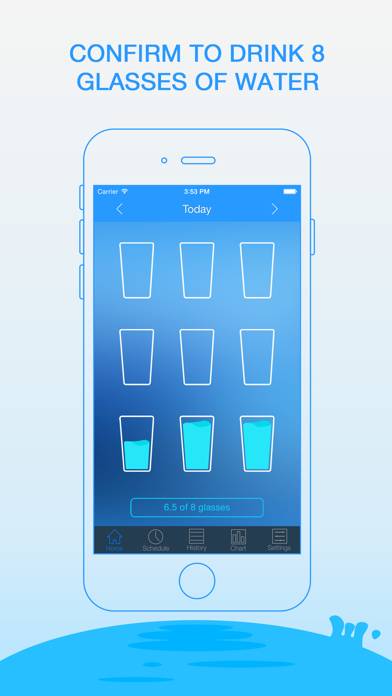 Daily Water Pro Captura de pantalla de la aplicación #1