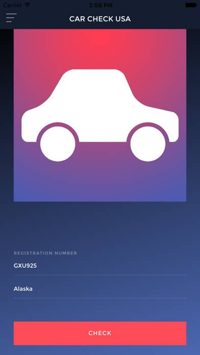 Car Check USA App screenshot #1