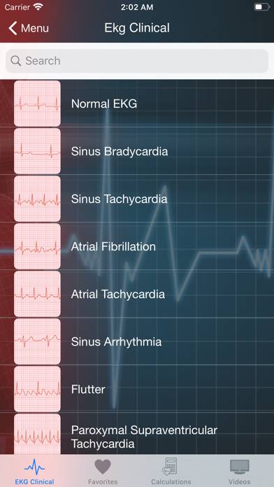 EKG Clinical Schermata dell'app #2