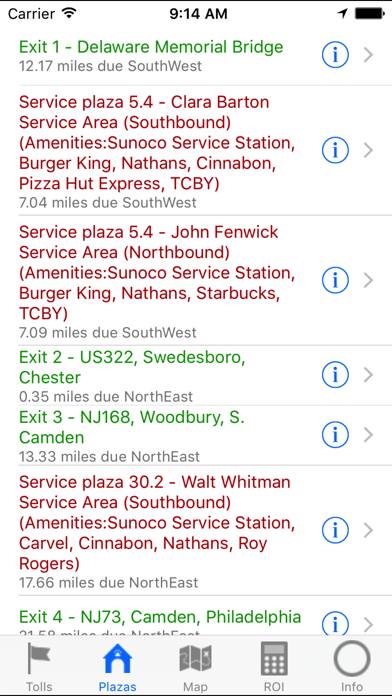 New Jersey Turnpike 2021 App screenshot #2