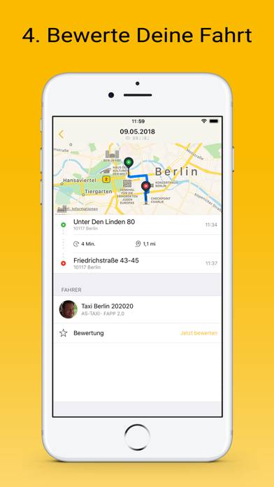 Taxi.eu App screenshot #4