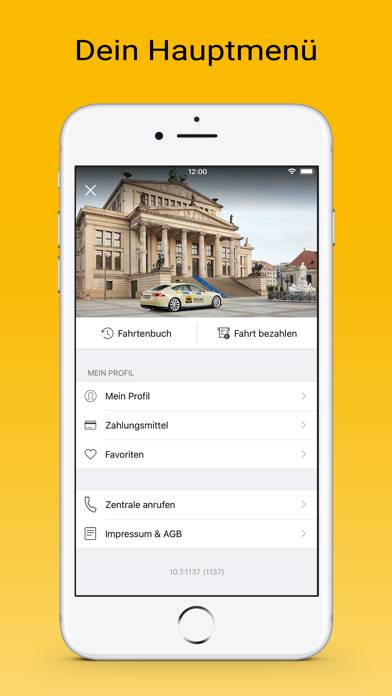Taxi.eu App screenshot #5
