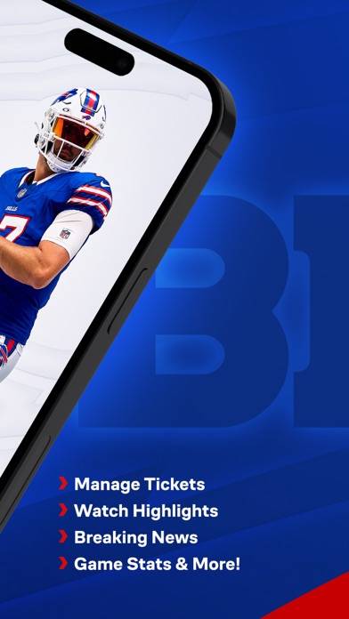Buffalo Bills Mobile App screenshot #2