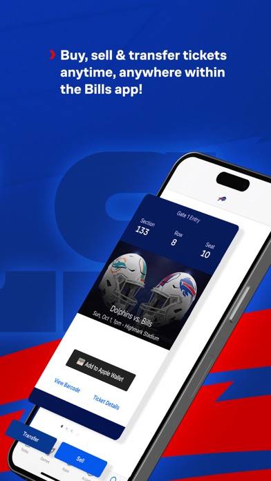Buffalo Bills Mobile App screenshot #4