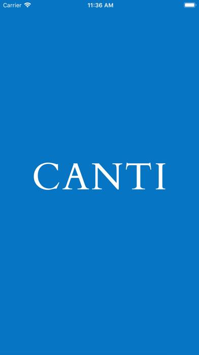 Canti App screenshot #1