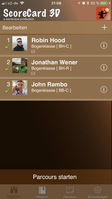 ScoreCard 3D App-Screenshot #1