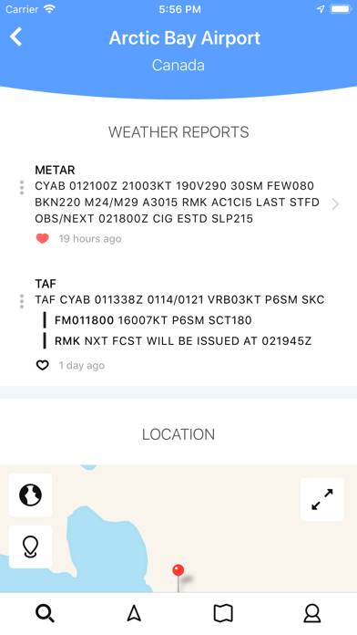 METAR Reader Capture d'écran de l'application #4