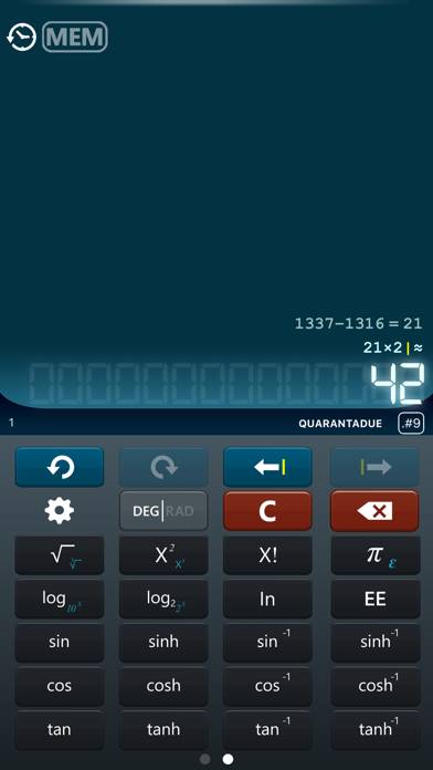 Calculatrice HD+ PRO capture d'écran