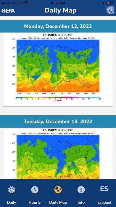 EPA's SunWise UV Index App screenshot #3