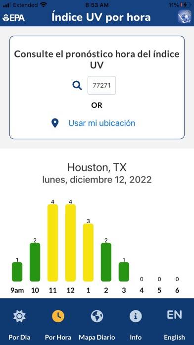 EPA's SunWise UV Index App screenshot #5