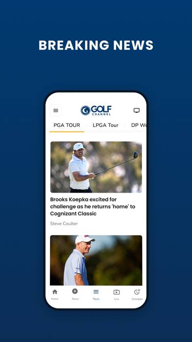 Golf Channel App screenshot