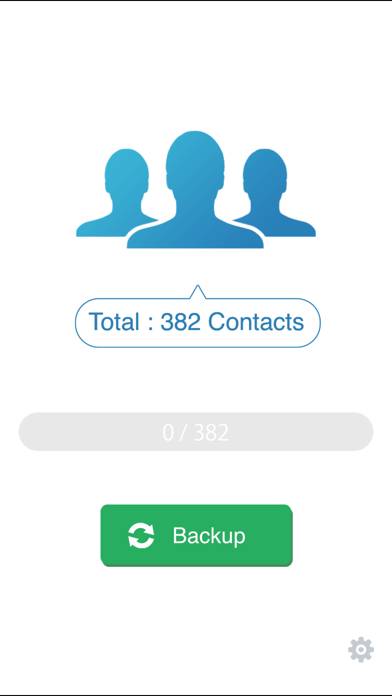 My Contacts Backup Pro immagine dello schermo