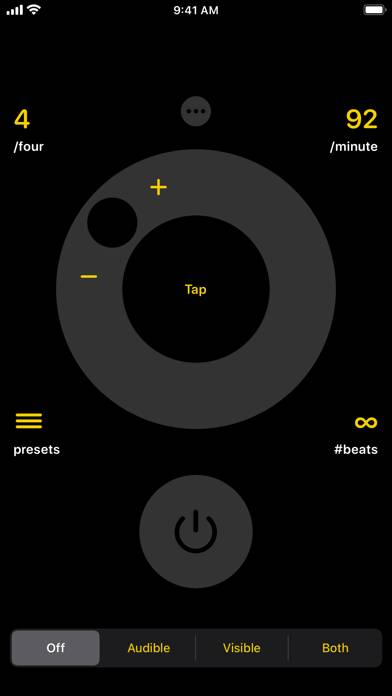 Modus: Metronome Captura de pantalla de la aplicación #1