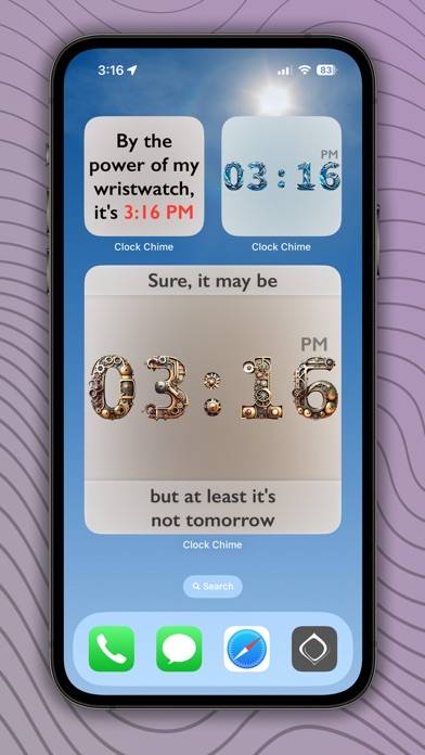 Clock Chime Captura de pantalla de la aplicación #4