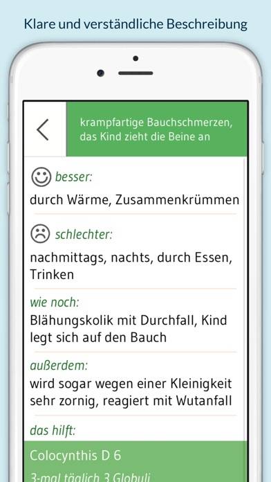 Homöopathie für Kinder App-Screenshot