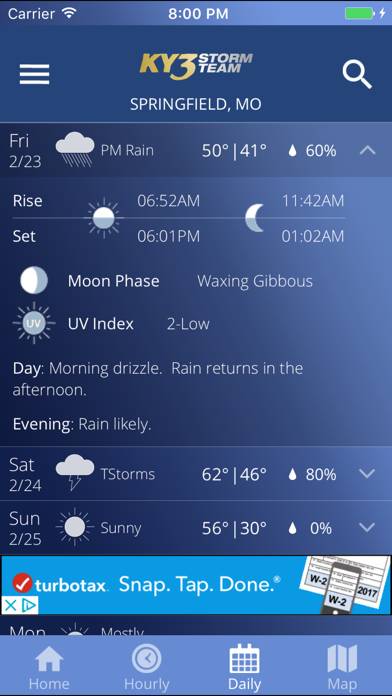 KY3 Weather App screenshot