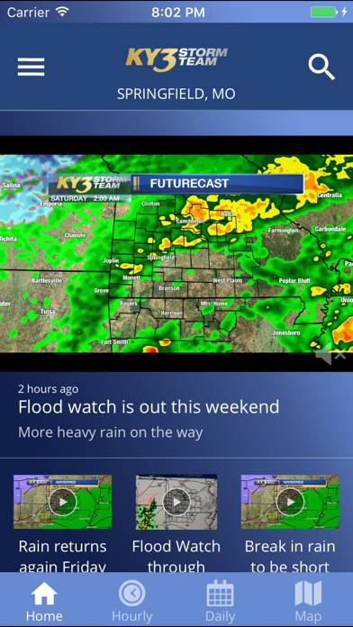KY3 Weather App screenshot